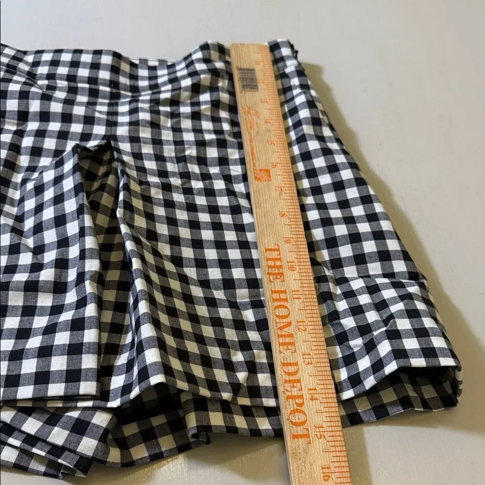 Madewell Gingham Mini Skort Size 00